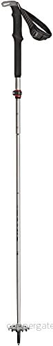 Atomic 1 par skidturpinnar, vikbar, aluminium, BCT bergsklättring SQS, argent/grå, 115 135 cm (teleskopisk) 887445143802