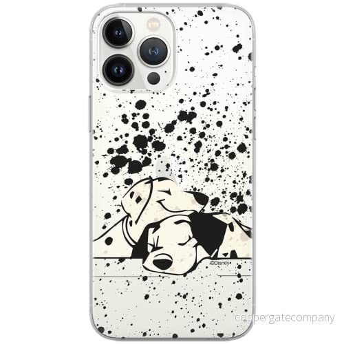 ERT GROUP mobiltelefonfodral för Huawei P30 originalt och officiellt licensierat Disney mönster Dalmatian 003 Vit optimalt anpassad till formen på mobiltelefonen, gedeeltelijk transparant 5903040570739