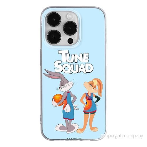 ERT GROUP mobiltelefonfodral för Iphone 14 PRO MAX originalt och officiellt licensierat Looney Tunes mönster Space Jam 022 anpassad till formen på mobiltelefonen, fodral tillverkad av TPU plast 5905511061234