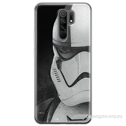 ERT GROUP mobiltelefonfodral för Xiaomi REDMI 9 originalt och officiellt licensierat Star Wars mönster Stormtrooper 001 optimalt anpassad till formen på mobiltelefonen, fodral tillverkad av TPU plast 5903040308196