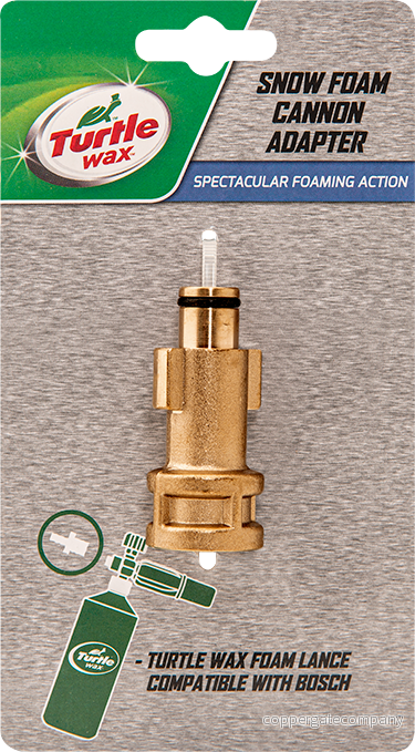 Turtle Wax Foam Lance adaptrer Passande Bosch Högtryckstvätt 5018857013390 Turtle Wax Foam Lance adaptrer Passande Bosch Högtryckstvätt 5018857013390