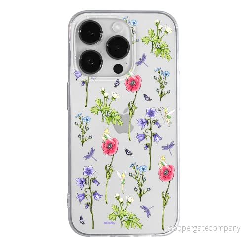 ERT GROUP mobiltelefonfodral för Apple Iphone 14 PRO MAX originalt och officiellt licensierat Disney mönster Tinker Bell 004 optimalt anpassad till formen på mobiltelefonen, gedeeltelijk transparant 5905131935465