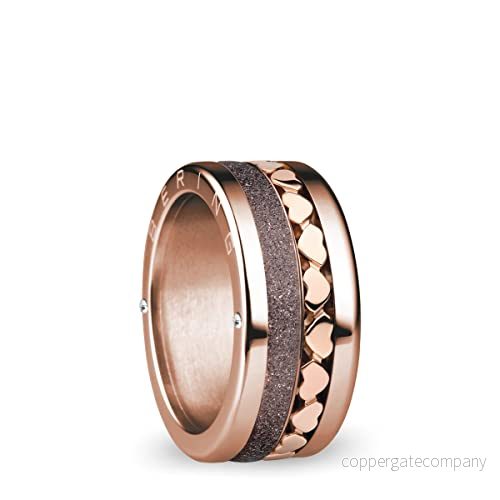 BERING kvinnlig Ringkombination Storlek 9 polerat roséguld Spree 5710718257232