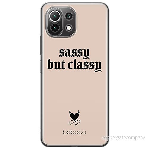 ERT GROUP mobiltelefonfodral för Xiaomi 11 LITE 4G/5G originalt och officiellt licensierat Babaco mönster Sassy but classy 001, fodral tillverkad av TPU plast 5903932884111