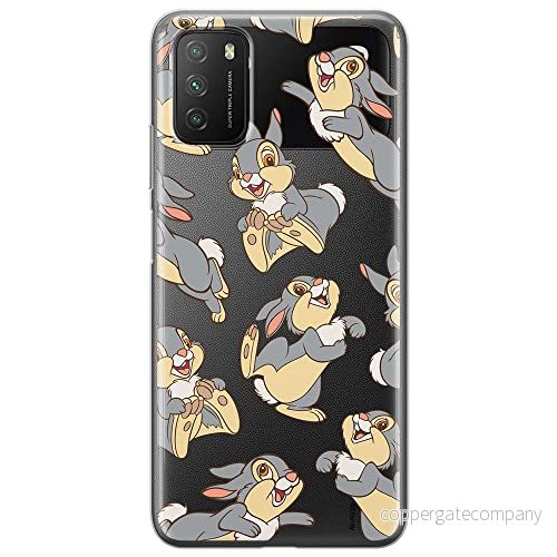 ERT GROUP mobiltelefonfodral för Xiaomi REDMI 9T/ POCO M3 originalt och officiellt licensierat Disney mönster Thumper 003 optimalt anpassad till formen på mobiltelefonen, gedeeltelijk transparant 5905131820563