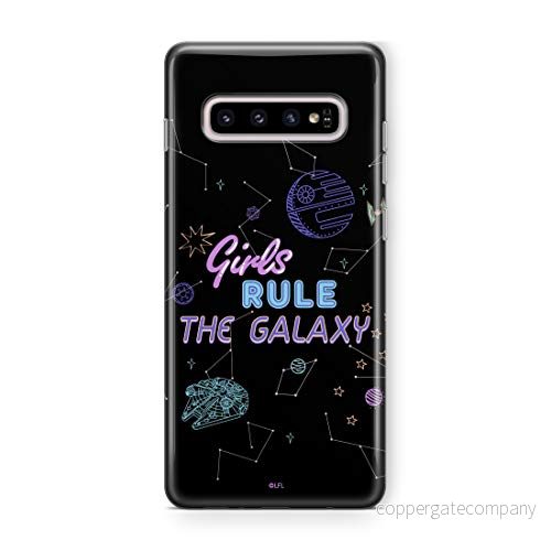 ERT GROUP mobiltelefonfodral för Samsung S10 PLUS originalt och officiellt licensierat Star Wars mönster 024 Vit optimalt anpassad till formen på mobiltelefonen, fodral tillverkad av TPU plast 5903537322728