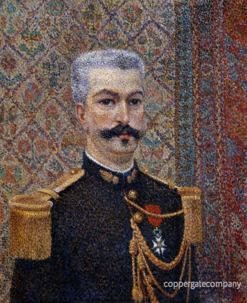 Målning av Monsieur Pool - Albert Dubois-Pillet | Konsttryck - Bild 2