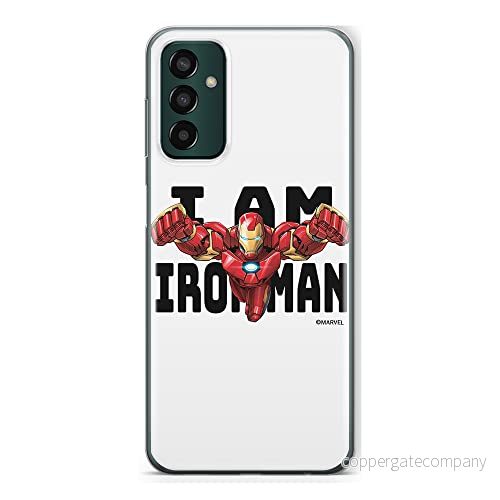 ERT GROUP mobiltelefonfodral för Samsung M13 4G originalt och officiellt licensierat Marvel mönster Iron Man 028 optimalt anpassad till formen på mobiltelefonen, fodral tillverkad av TPU plast 5905511333362