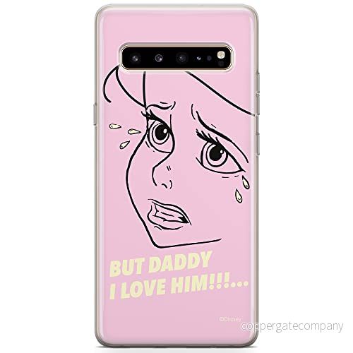 ERT GROUP Mobiltelefonskal för Samsung S10 5G original och officiellt licensierad Disney mönster The Princesses 007 anpassad till mobiltelefonens form, TPU fodral 5904805503290