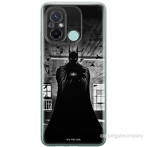 ERT GROUP mobiltelefonfodral för Xiaomi REDMI 12C/ 11A originalt och officiellt licensierat DC mönster Batman 068 optimalt anpassad till formen på mobiltelefonen, fodral tillverkad av TPU plast 5905511850807
