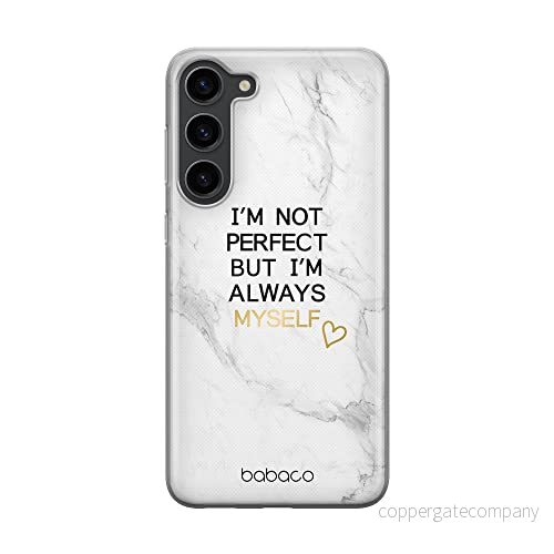 ERT GROUP mobiltelefonfodral för Samsung S23 originalt och officiellt licensierat Babaco mönster Positive vibes 005 optimalt anpassad till formen på mobiltelefonen, fodral tillverkad av TPU plast 5905511422523