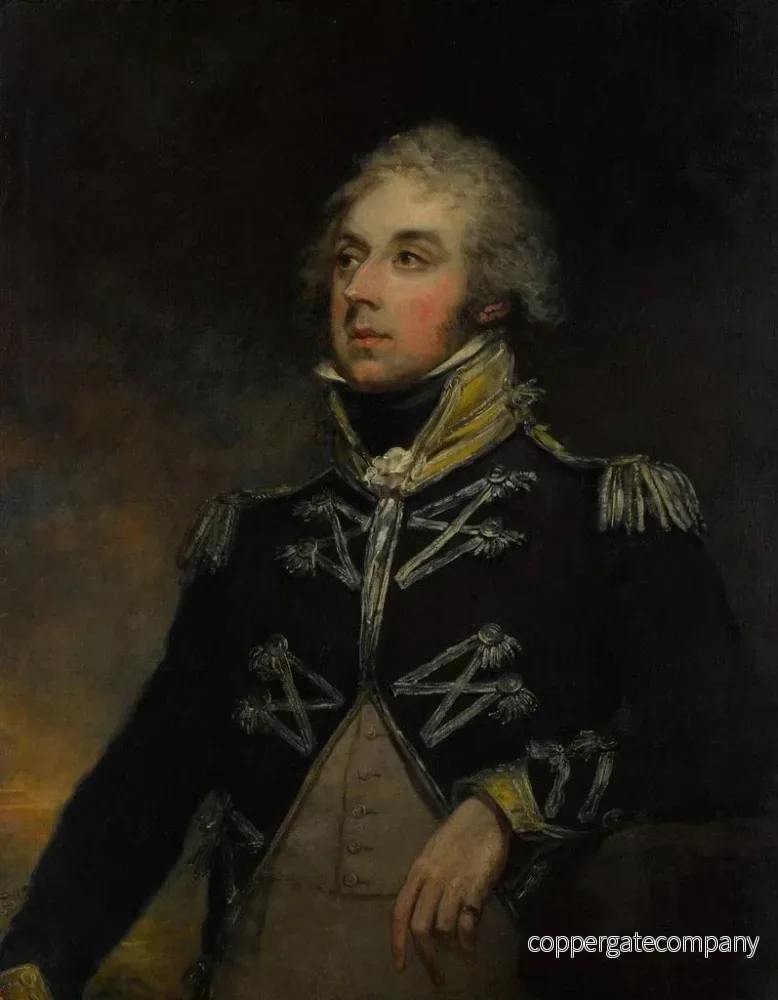 Målning av James Cockburn de Langton - Arthur William Devis | Konsttryck - Bild 2