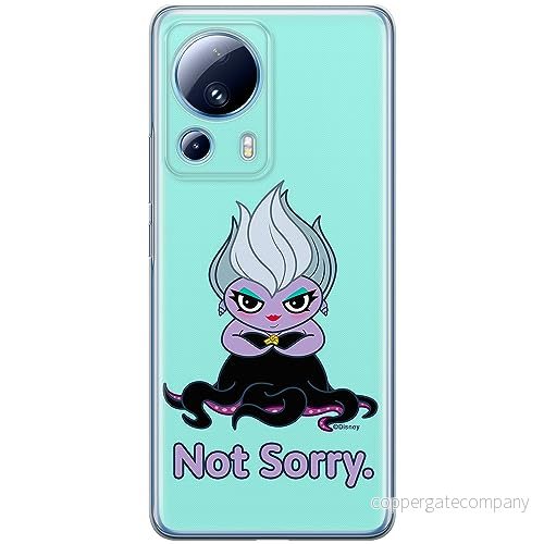 ERT GROUP mobiltelefonfodral för Xiaomi 13 LITE/CIVI 2 originalt och officiellt licensierat Disney mönster Ursula 004 optimalt anpassad till formen på mobiltelefonen, fodral tillverkad av TPU plast 5905511927691