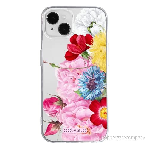 ERT GROUP mobiltelefonfodral för Iphone 13 PRO originalt och officiellt licensierat Babaco mönster Flowers 056 optimalt anpassad till formen på mobiltelefonen, gedeeltelijk transparant 5905131362162