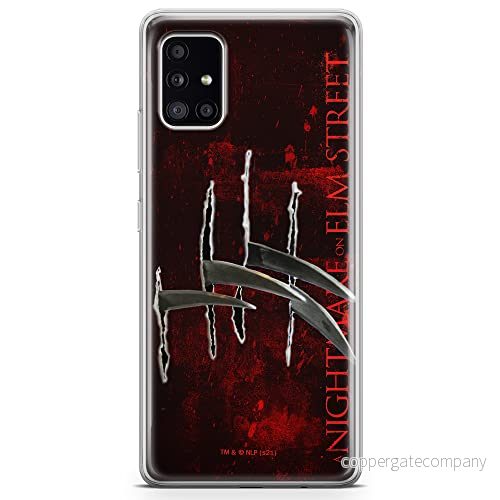 ERT GROUP mobiltelefonfodral för Samsung A51 5G originalt och officiellt licensierat Horror mönster Nightmare of Elm Street 004 anpassad till formen på mobiltelefonen, fodral tillverkad av TPU plast 5905511077440