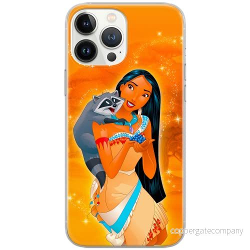 ERT GROUP mobiltelefonfodral för Xiaomi REDMI NOTE 9 originalt och officiellt licensierat Disney mönster Pocahontas and Meeko 001 anpassad till formen på mobiltelefonen, fodral tillverkad av TPU plast 5903932255683