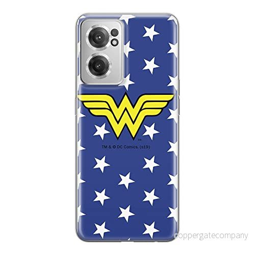 ERT GROUP mobiltelefonfodral för Oneplus NORD CE 2 originalt och officiellt licensierat DC mönster Wonder Woman 006 optimalt anpassad till formen på mobiltelefonen, fodral tillverkad av TPU plast 5905511286453