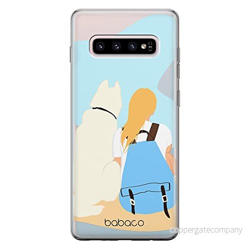 ERT GROUP mobiltelefonfodral för Samsung S10 PLUS originalt och officiellt licensierat Babaco mönster Dogs 003 optimalt anpassad till formen på mobiltelefonen, gedeeltelijk transparant 5905131013705