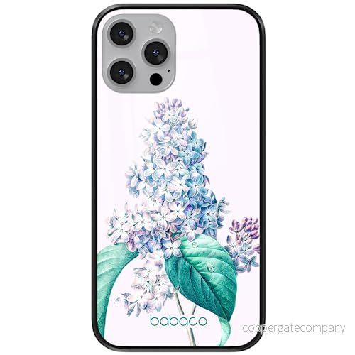 ERT GROUP mobiltelefonfodral för Apple Iphone 13 PRO originalt och officiellt licensierat Babaco mönster Flowers 024 tillverkad av härdat glas, skyddsfodral 5905131254016