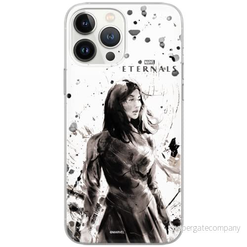 ERT GROUP mobiltelefonfodral för Apple Iphone XR originalt och officiellt licensierat Marvel mönster Eternals 003 Vit optimalt anpassad till formen på mobiltelefonen, fodral tillverkad av TPU plast 5904805101649