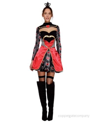 Fever Queen Of Hearts Costume (L) 5020570030608
