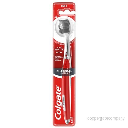 Colgate Max White Ultra Carbon Mjuk tandborste Ljusa och friska tänder Ta bort fläckar Komplett interdental tandköttsrengöring Hälsosam mun Återvinningsbar förpackning 1 Du 8718951561502