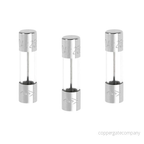 Elektronisk säkring glassäkring snabbsäkring 10 A påse med 3 säkringar snabbsäkringsglas 5 x 20 ampere Deblex 715906 3142187159069