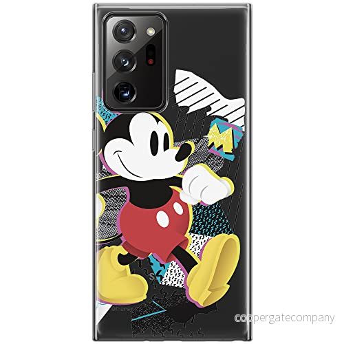 ERT GROUP mobiltelefonfodral för Samsung GALAXY NOTE 20 ULTRA originalt och officiellt licensierat Disney mönster Mickey 032 optimalt anpassad till formen på mobiltelefonen, gedeeltelijk transparant 5903040354223