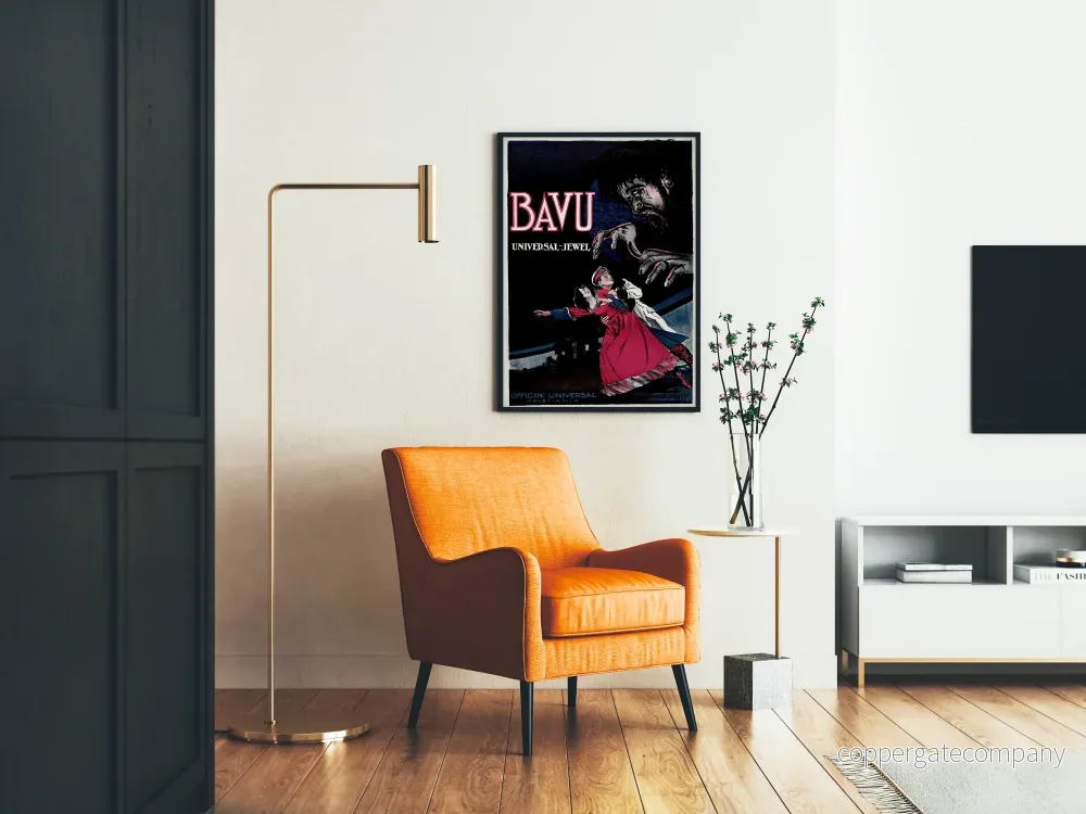 Vintageposter Bavu Väggdekoration Kino Expressionism - Bild 2