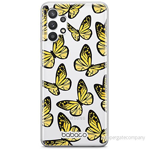 ERT GROUP mobiltelefonfodral för Samsung A32 5G originalt och officiellt licensierat Babaco mönster Butterflies 002 optimalt anpassad till formen på mobiltelefonen, gedeeltelijk transparant 5904805725401