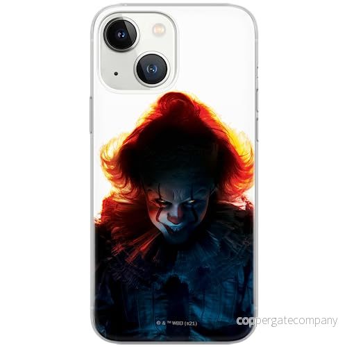 ERT GROUP mobiltelefonfodral för Iphone 13 MINI originalt och officiellt licensierat Horror mönster It 009 optimalt anpassad till formen på mobiltelefonen, fodral tillverkad av TPU plast 5905131966049