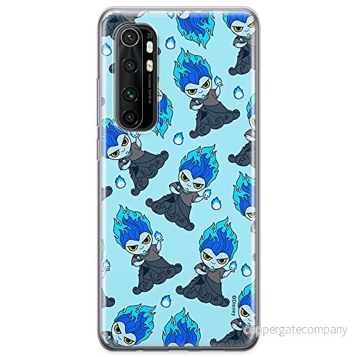 ERT GROUP mobiltelefonfodral för Xiaomi MI NOTE 10 Lite originalt och officiellt licensierat Disney mönster Hades 002 optimalt anpassad till formen på mobiltelefonen, fodral tillverkad av TPU plast 5905131422309