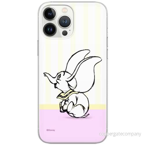 ERT GROUP mobiltelefonfodral för Samsung S10 PLUS originalt och officiellt licensierat Disney mönster Dumbo 009 Vit optimalt anpassad till formen på mobiltelefonen, fodral tillverkad av TPU plast 5902980357776