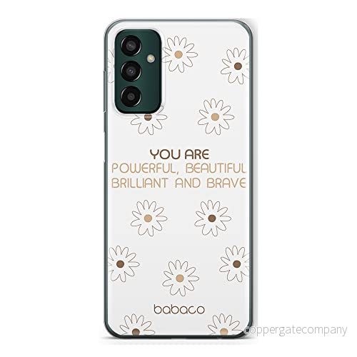 ERT GROUP mobiltelefonfodral för Samsung M13 4G originalt och officiellt licensierat Babaco mönster Positive vibes 003 optimalt anpassad till formen på mobiltelefonen, gedeeltelijk transparant 5905511333256