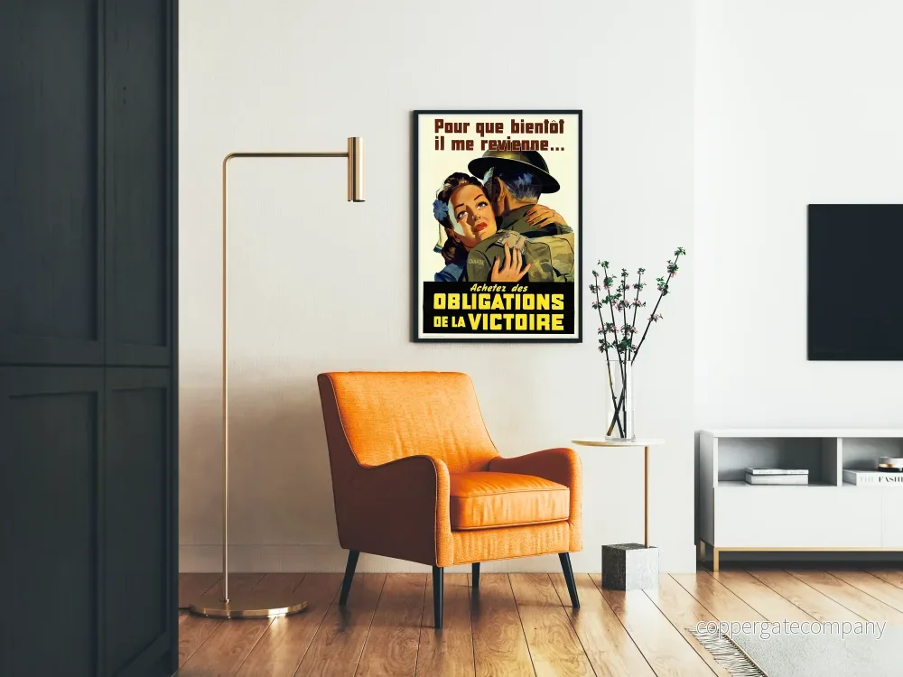 Vintageposter Köp avseenden av segern - Bild 2