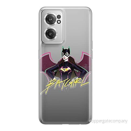 ERT GROUP mobiltelefonfodral för Oneplus NORD CE 2 originalt och officiellt licensierat DC mönster Bat Girl 004 optimalt anpassad till formen på mobiltelefonen, gedeeltelijk transparant 5905511286248