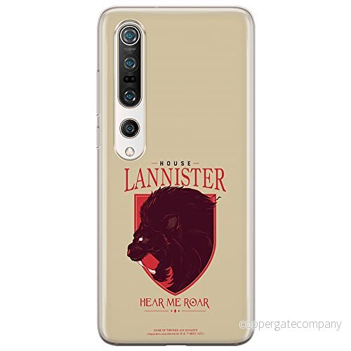 ERT GROUP mobiltelefonfodral för Xiaomi MI 10 / PRO originalt och officiellt licensierat Game od Thrones mönster of 008, fodral tillverkad av TPU plast 5903932674095
