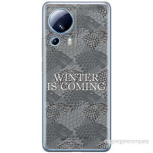 ERT GROUP mobiltelefonfodral för Xiaomi 13 LITE/CIVI 2 originalt och officiellt licensierat Game of Thrones mönster 019 anpassad till formen på mobiltelefonen, fodral tillverkad av TPU plast 5905511922603