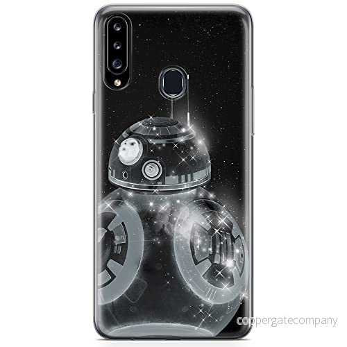 ERT GROUP mobiltelefonfodral för Samsung A20S originalt och officiellt licensierat Star Wars mönster BB 8 006 optimalt anpassad till formen på mobiltelefonen, fodral tillverkad av TPU plast 5904805440120