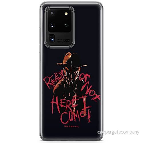 ERT GROUP mobiltelefonfodral för Samsung S20 ULTRA / S11 PLUS originalt och officiellt licensierat Horror mönster Nightmare of Elm Street 007, fodral tillverkad av TPU plast 5905511085544