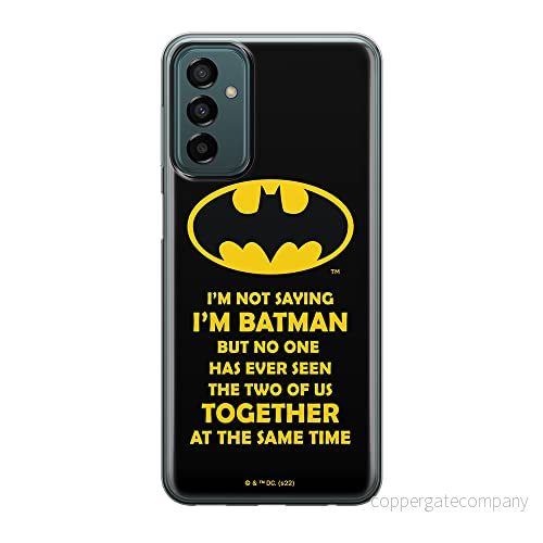 ERT GROUP mobiltelefonfodral för Samsung M13 4G/M23 5G/F23 originalt och officiellt licensierat DC mönster Batman 053 optimalt anpassad till formen på mobiltelefonen, fodral tillverkad av TPU plast 5905511370671