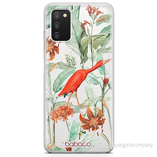ERT GROUP mobiltelefonfodral för Samsung A03S originalt och officiellt licensierat Babaco mönster Flowers 049 optimalt anpassad till formen på mobiltelefonen, gedeeltelijk transparant 5905131343437
