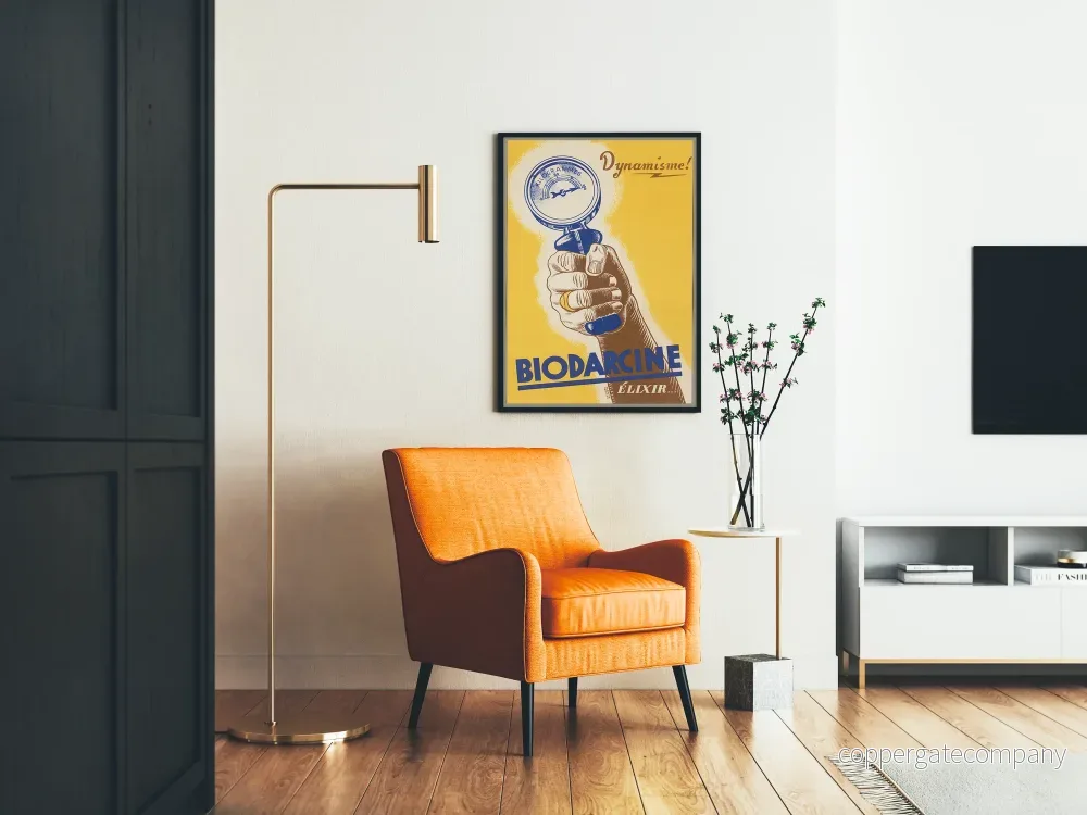 Vintageposter Dynamisme Biodarcine Elixir - Retro väggdekoration - Bild 2