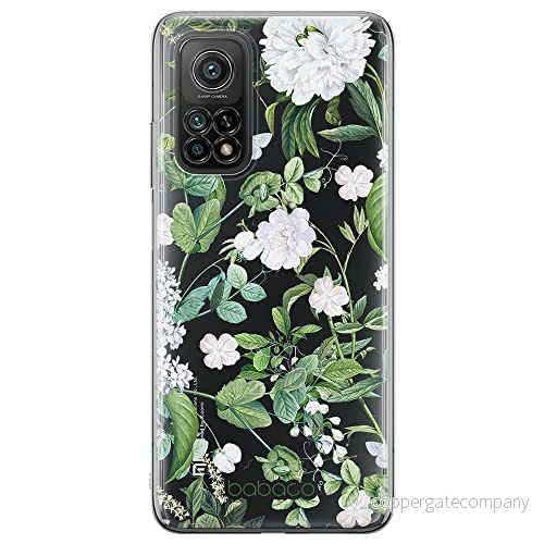 ERT GROUP mobiltelefonfodral för Huawei P30 originalt och officiellt licensierat Babaco mönster Flowers 034 Vit optimalt anpassad till formen på mobiltelefonen, gedeeltelijk transparant 5905131291622