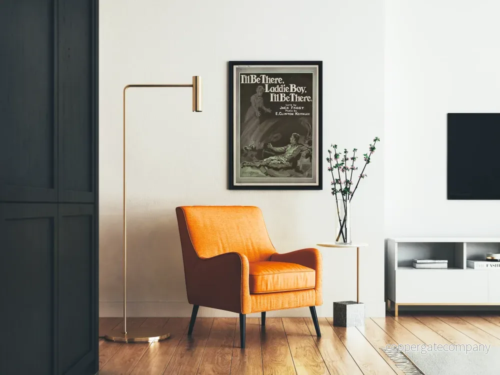 Vintageposter I'll Be There Laddie Boy - Musikväggdekoration - Bild 2