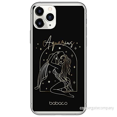 ERT GROUP mobiltelefonfodral för Apple Iphone 11 PRO originalt och officiellt licensierat Babaco mönster Zodiac Woman 011 Vit anpassad till formen på mobiltelefonen, fodral tillverkad av TPU plast 5903932235357