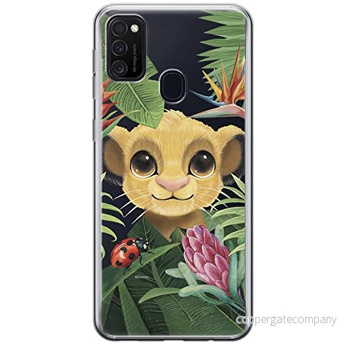 ERT GROUP mobiltelefonfodral för Samsung M21 originalt och officiellt licensierat Disney mönster Simba & Friends 002 optimalt anpassad till formen på mobiltelefonen, gedeeltelijk transparant 5903537835419
