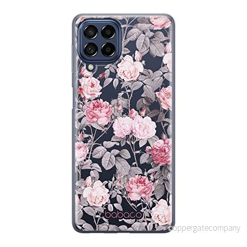 ERT GROUP mobiltelefonfodral för Samsung M33 5G originalt och officiellt licensierat Babaco mönster Flowers 054 optimalt anpassad till formen på mobiltelefonen, gedeeltelijk transparant 5905511354015