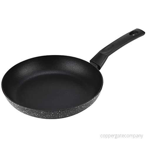 Fagor Nela Marble stekpanna induktion 20 cm extra tjock aluminium 3 mm, dubbla lager non stick beläggning ekologisk utan PFOA, lämplig för alla typer av spisar, glaskeramik, gas, diskmaskin 8429113802547