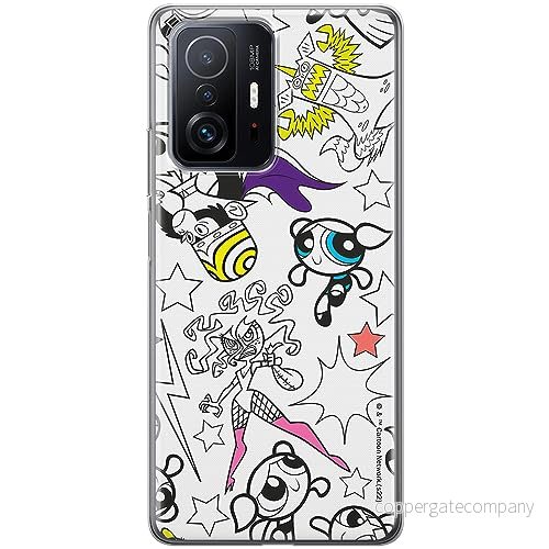 ERT GROUP mobiltelefonfodral för Xiaomi 11T 5G / PRO originalt och officiellt licensierat The Powerpuff Girls mönster 017, fodral tillverkad av TPU plast 5905511965273